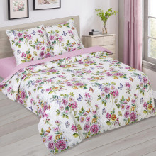 Постельное белье 2 сп/европр. поплин Мгновение арт. 909