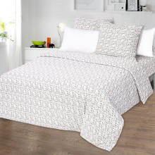 Пододеяльник 205х215 см трикотаж Эспрессо светлый