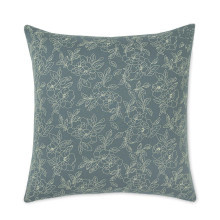 Наволочки 70х70 трикотаж (2шт) Цветы зеленые арт. 258