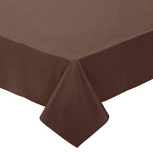 Простынь 2 сп. 200х215 см поплин однотонный Шоколад