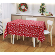 Скатерть 120х145 см рогожка арт.С120Р Снежинки