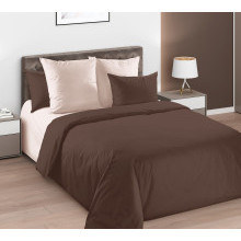Постельное белье 1,5сп перкаль Шоколадный пломбир арт. 1210ПН