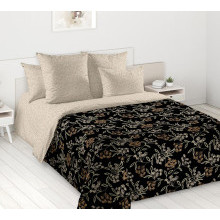 Покрывало стеганое 200х210 см перкаль Гербарий 1