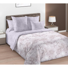 Стеганое покрывало 160х225 см перкаль Туманные рассветы