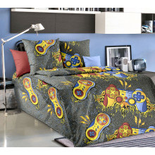 Детское белье 1.5 сп. поплин Игрок арт.1100Х