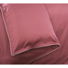 Пододеяльник евро 210х215 см сатин гладкокрашенный Роза