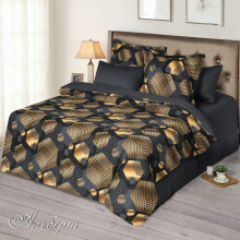 Постельное белье 1,5сп сатин Альберт