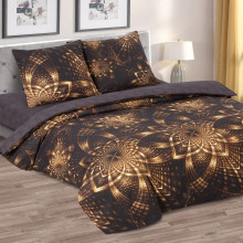 Постельное белье 1,5сп поплин Андромеда