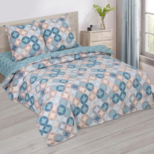 Постельное белье 1,5сп поплин Куба