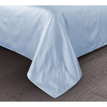 Простынь евро (240х180) сатин однотонный Голубой арт.L000G