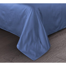 Простынь евро (240х180) сатин однотонный Джинсовый арт.L000G