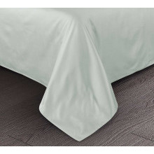 Простынь евро (240х180) сатин однотонный Оливковый арт.L000G