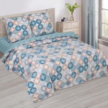 Постельное белье 2 сп/рез. простыня 160х200 поплин Куба Постельное белье 2 сп/рез. простыня 160х200 поплин Куба