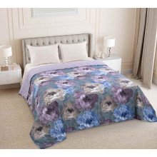 Покрывало стеганое 160х225 см перкаль Пассаж