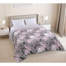 Покрывало стеганое 200х225 см перкаль Взмах кисти