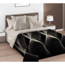 Покрывало стеганое 220х225 см перкаль Звездный свет