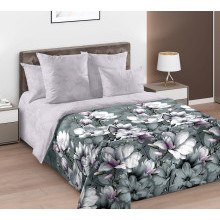 Стеганое покрывало 200х225 см перкаль Цветущая мелодия