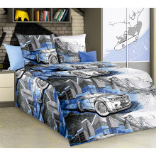 Детское белье 1.5 сп. перкаль Автокар 1 арт.1100Х Детское белье 1.5 сп. перкаль Автокар 1 арт.1100Х