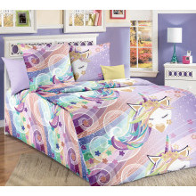 Детское белье 1.5 сп. поплин Цветные сны арт.1100Х Детское белье 1.5 сп. поплин Цветные сны арт.1100Х