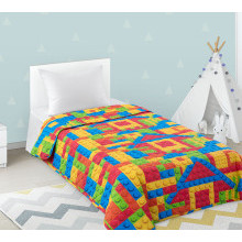 Детское покрывало 110х140 см поплин Конструктор