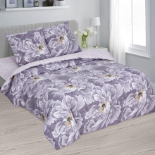 Постельное белье 1,5сп поплин Шанс