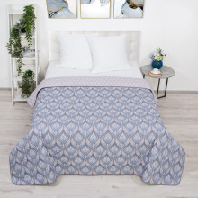 Покрывало стеганое 150х215 см поплин Каскад