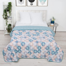 Покрывало стеганое 180х215 см поплин Куба