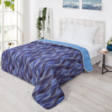 Покрывало стеганое 180х215 см бязь Родос