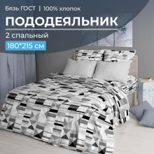 Пододеяльник 180х215 см бязь ГОСТ Монмартр Пододеяльник 180х215 см бязь ГОСТ Монмартр
