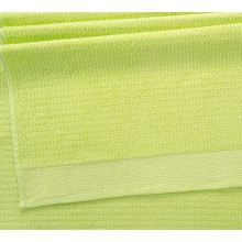 Полотенце 70х130 см махровое (Oqtosh Tekstil) Волна лимонный