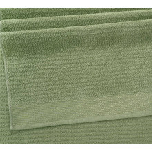 Полотенце 70х130 см махровое (Oqtosh Tekstil) Волна оливковый