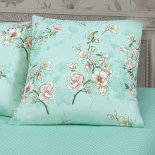 Наволочки 70х70 поплин (2шт) на клапане Миндаль