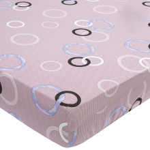 Простыня 160х200 на резинке поплин Мелодия (борт 20 см)