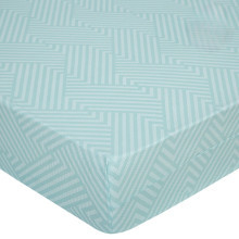 Простыня 90х200 на резинке поплин Тишина природы (борт 20 см)