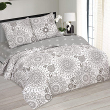 Постельное белье евро поплин Сорренто арт.914