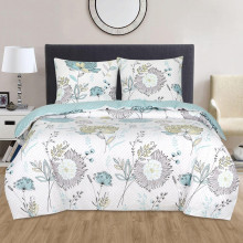 Пододеяльник евро 200х215 см поплин Тишина природы