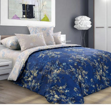 Постельное белье 1,5сп перкаль Астерия 1250ПН