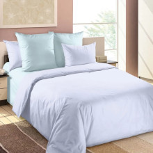 Постельное белье евро перкаль Анютины глазки арт. 4276ЧН