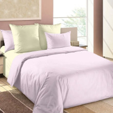 Постельное белье евро перкаль Нежная роза арт. 4276ЧН