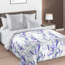 Постельное белье 2 сп/европр. перкаль Поэзия красоты арт.3250ЕН