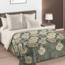 Постельное белье 2 сп/европр. перкаль Пленительная грация арт.3250ЕН