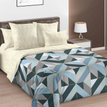 Постельное белье евро перкаль Голден арт. 7278ДН