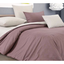 Постельное белье 1,5сп перкаль Шоколадный крем 1250ПН