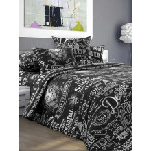 Постельное белье 1,5сп перкаль Джек 1200ПН