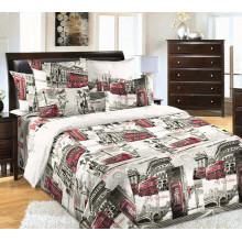 Постельное белье 2 сп/европр. перкаль Лондон 3250ПН