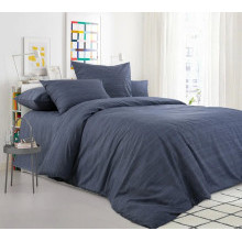 Постельное белье 1,5сп перкаль Графитовый камень 1200ПН