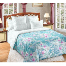 Постельное белье евро перкаль Очарование лета 4250ПН
