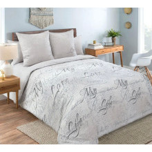 Постельное белье евро на рез. простыня 180х200 перкаль Роман Постельное белье евро на рез. простыня 180х200 перкаль Роман