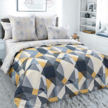 Постельное белье 2 сп/рез. простыня 160х200 перкаль Гетсби