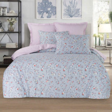 Постельное белье 2 сп/европр. сатин Ирена арт. 716